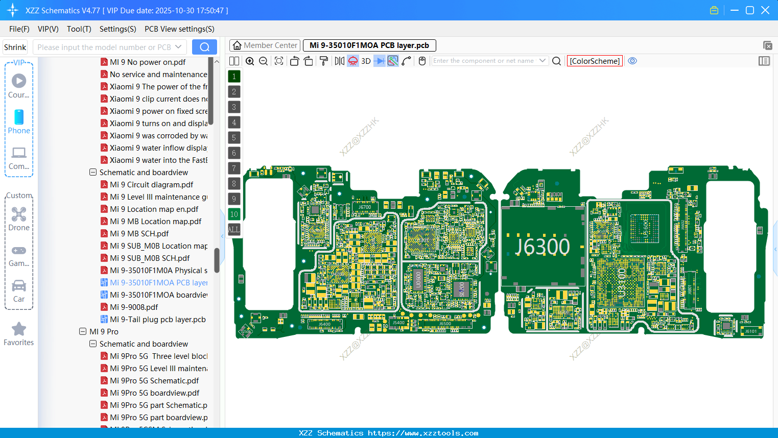 Xiaomi Mi 9-35010F1MOA PCB Layer